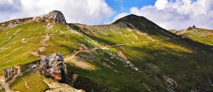 Traseul este unul alergabil şi spectaculos, care reflectă sălbăticia şi frumuseţea acestor munţi, înveliţi în flori de rododendron