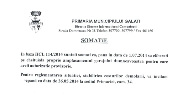 sonatie falsa galati