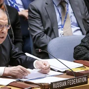 Serghei Lavrov prezidează o reuniune a Consiliului de Securitate ONU FOTO EPA EFE jpg