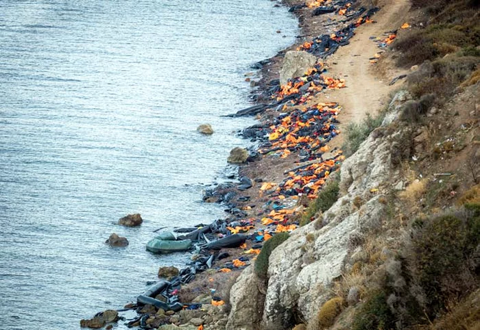 Aşa arată acum plajele greceşti