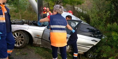 Accident localitatea Mineri FOTO ISU Tulcea