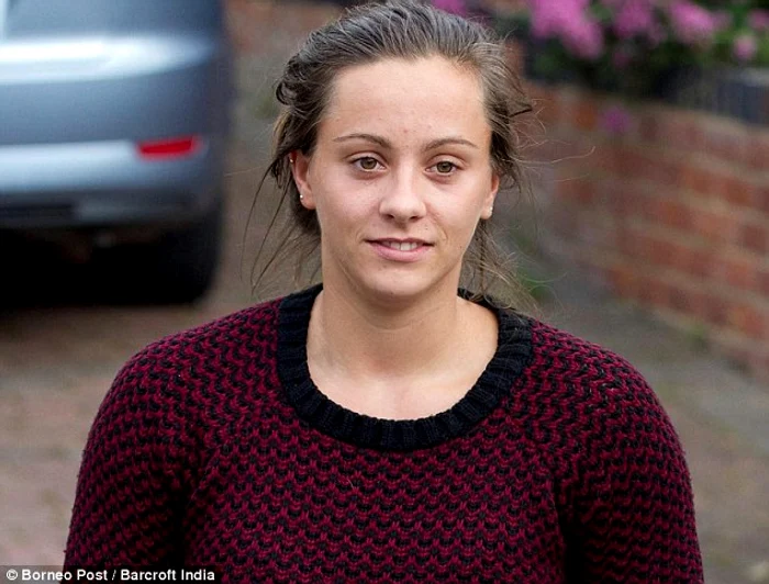 Eleanor Hawkins a ajuns sâmbătă pe aeroportul Heathrow din LondraSursa foto: Daily Mail