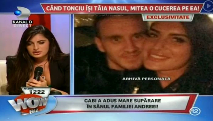 Gabriela i-a furat inima fotbalistului