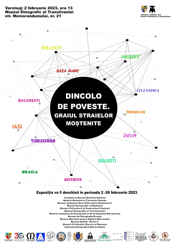 „Dincolo de poveste. Graiul straielor moștenite”, o nouă expoziție la Muzeul Etnografic al Transilvaniei