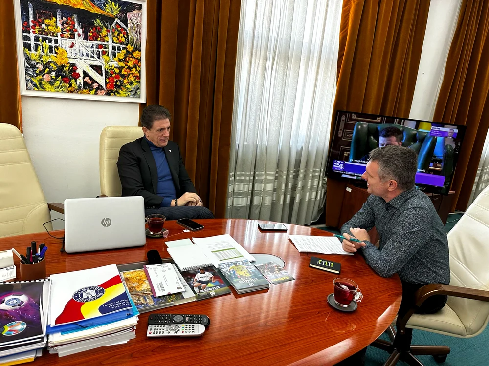 Gică Popescu, în dialog cu jurnalistul Denis Grigorescu