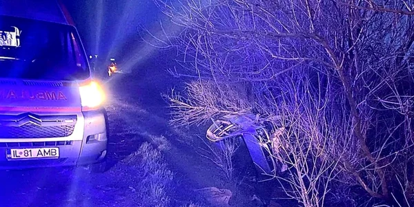 slobozia accident pe d2 la iesirea din urziceni foto ipj ialomita