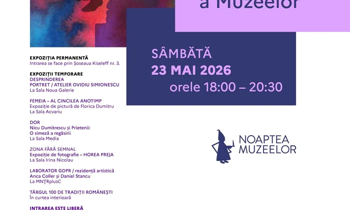 Noaptea Europeană a Muzeelor, la Muzeul Național al Țăranului Român