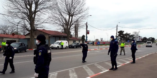 Controale Poliţie Jandarmerie trafic circulaţie deplasări Ordonanţa militară nr 3 coronavirus covid 19 Sursa AC