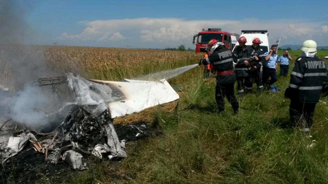 Accident aviatic în apropiere de Brașov