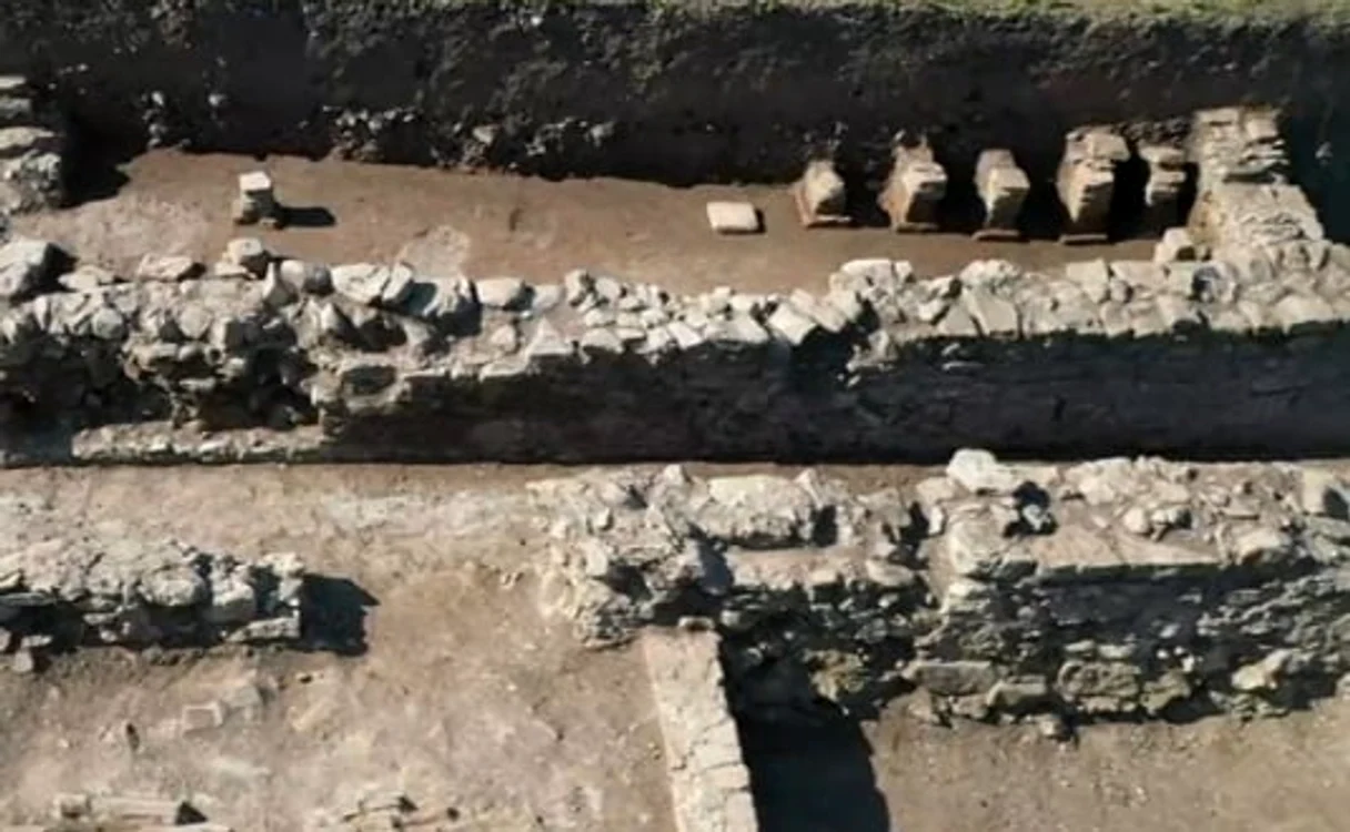 Un alt sistem hipocaust scos la suprafață la Alba Iulia FOTO Muzeul Unirii
