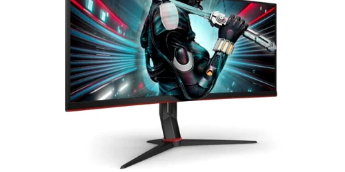 Monitor curbat de gaming AOC CU34G2