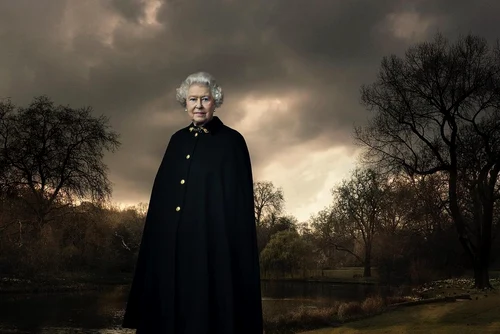 Regina Elisabeta a II-a fotografiată de Annie Leibovitz. FOTO: Annie Leibovitz Instagram