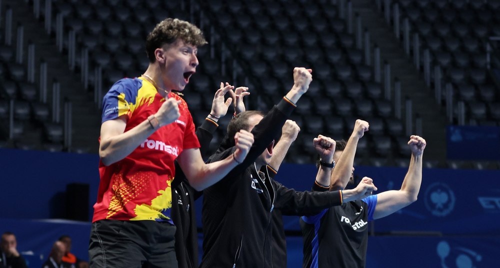 Cei cinci fantastici se bat pentru aur! România e în premieră în finala Campionatului European de tenis de masă