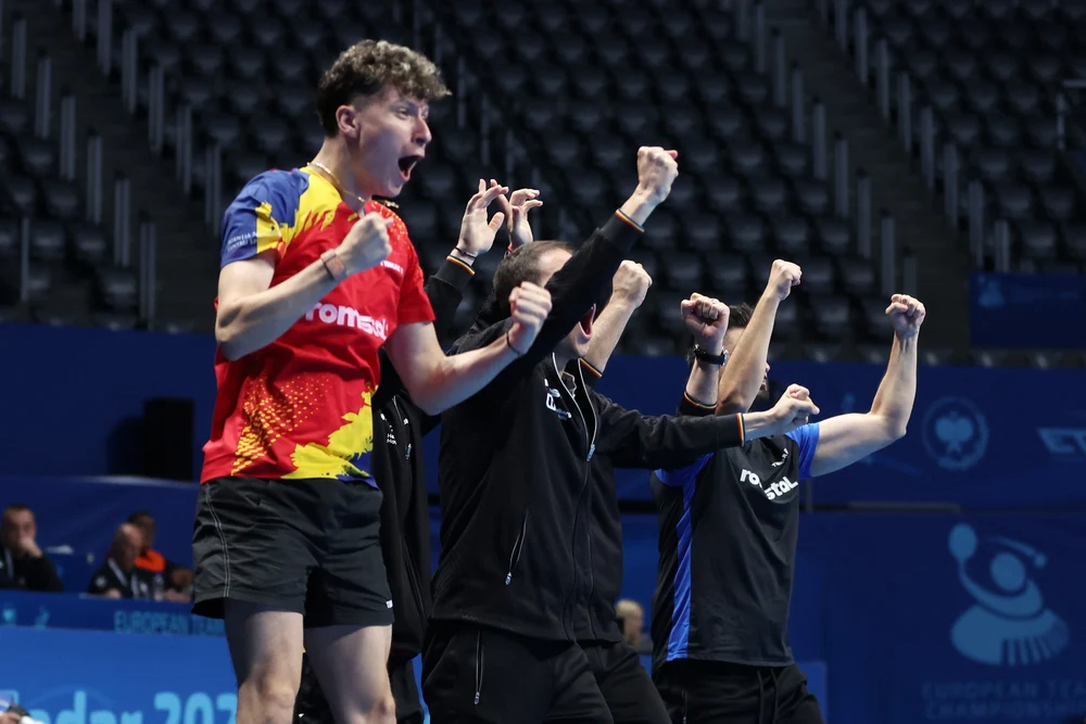 Cei cinci fantastici se bat pentru aur! România e în premieră în finala Campionatului European de tenis de masă