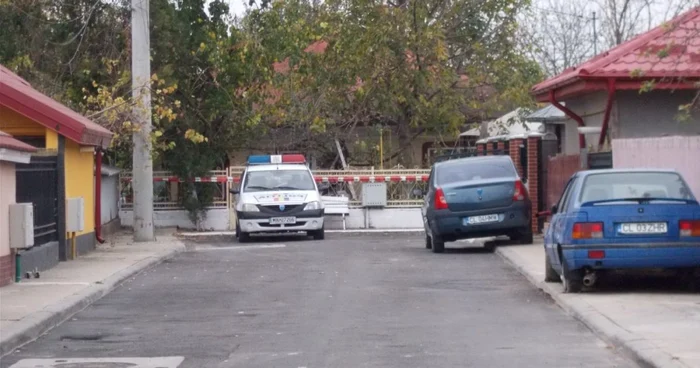 Locuinţa familiei Popescu, scena oribilei fapte FOTO I:S.