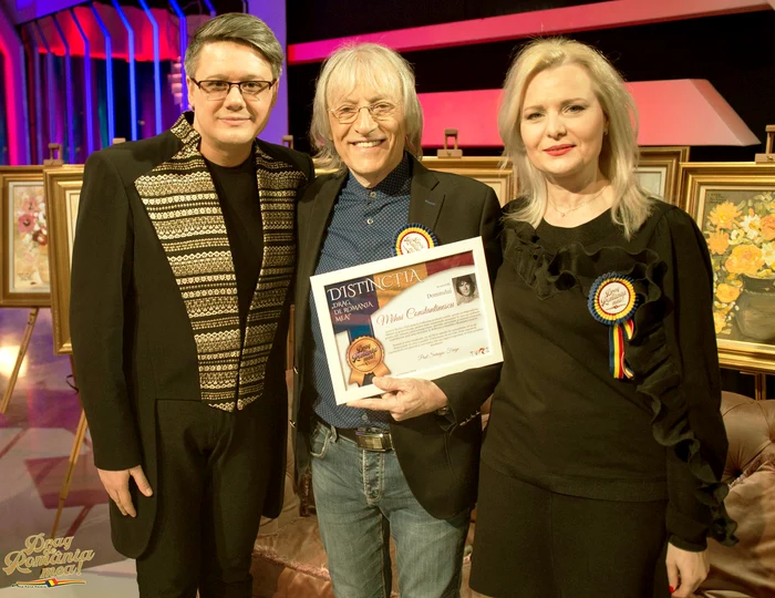 Mihai Constantinescu a primit premiul pentru întreaga sa carieră, la TVR 2