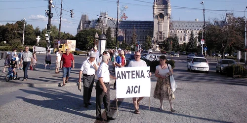 miting antena 3 iasi