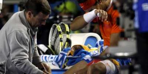 Rafael Nadal a fost nevoit să abandoneze la Australian Open