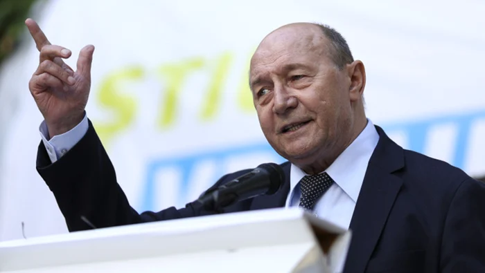 Traian Băsescu. Foto: Inquam Photos/Sabin Cîrstoveanu