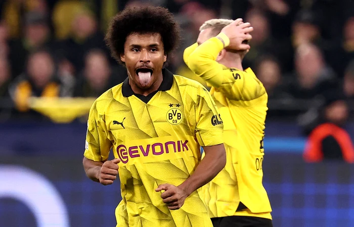 Karim Adeyemi, trei goluri pentru Dortmund în meciul cu Celtic. FOTO: Facebook
