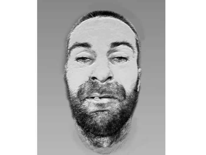 Portretul robot al bărbatului găsit mort la Sinaia FOTO Poliţia Prahova