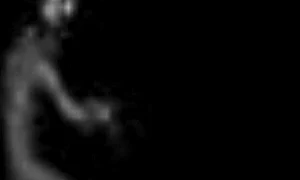 Aceasta este fotografia făcută de Douglas: o siluetă se distinge în întuneric jpeg