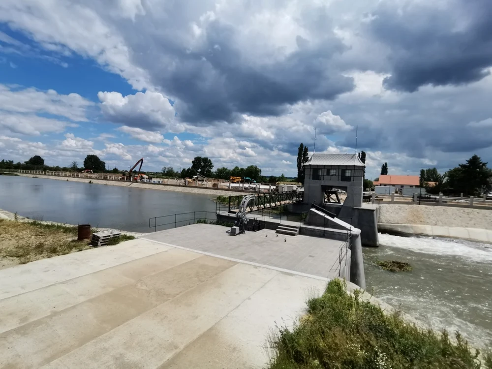 Barajul de la Sânmihaiu Român a fost reabilitat FOTO Ş.Both