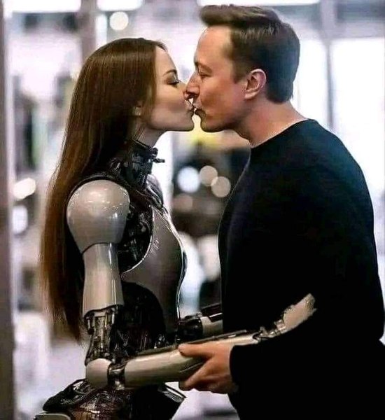 Elon Musk, surprins sărutând femei robot. Fotografiile, virale pe internet, nu sunt ceea ce par FOTO