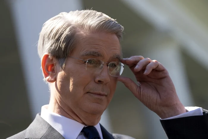  Scott Bessent este considerat omul care a salvat situația în războiul tarifar FOTO EPA-EFE