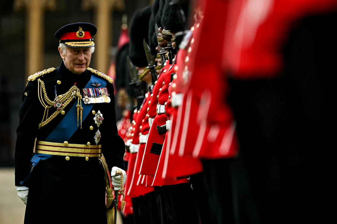 Regele Charles la gărzi, GettyImages