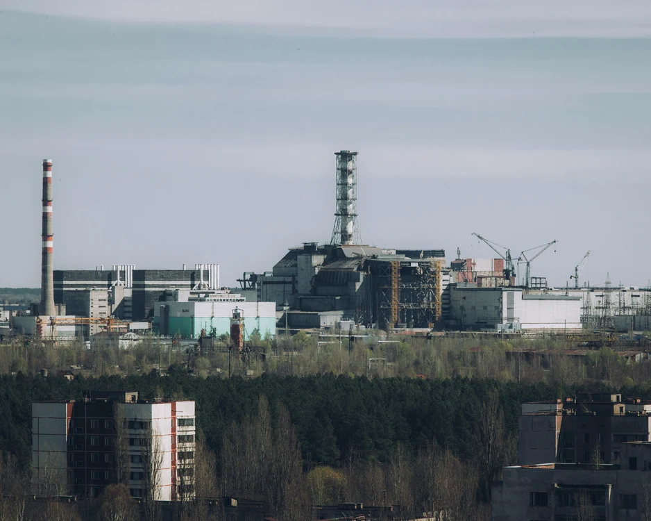 Zona industrială de la Cernobîl, astăzi abandonată. FOTO: Unsplash
