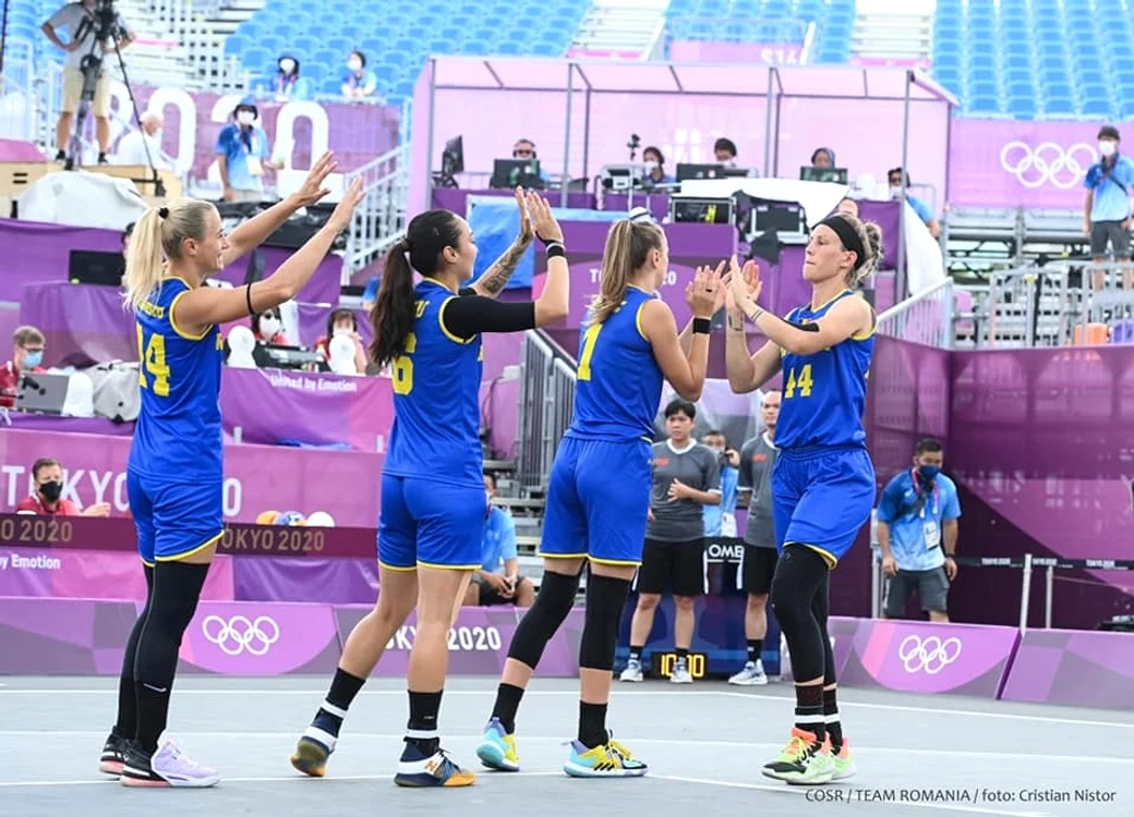 
    Naționala de baschet 3x3 nu se poate califica în sferturile de finală nici dacă învinge FranțaFoto: COSR / Team România / Cristi Nistor  
