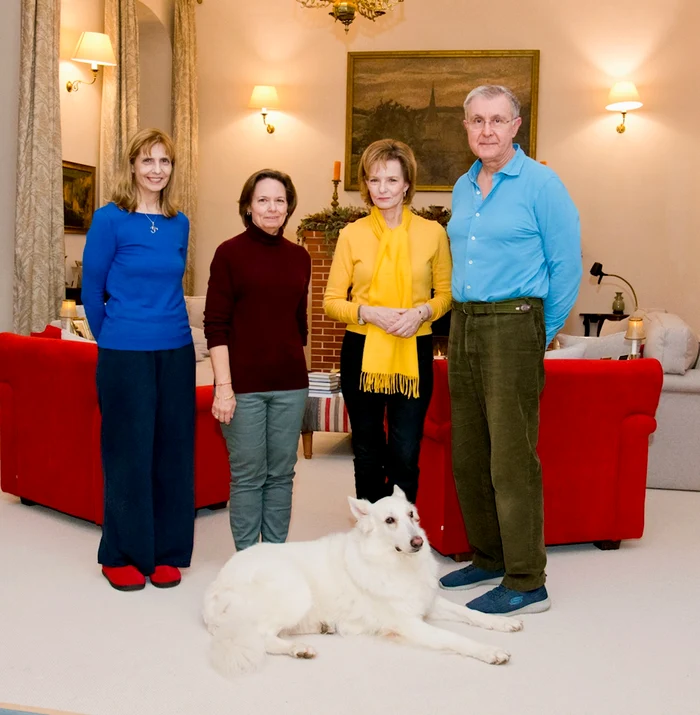 Principesa Maria, Principesa Sofia, Majestatea Sa Margareta, Principele Radu și Alma.