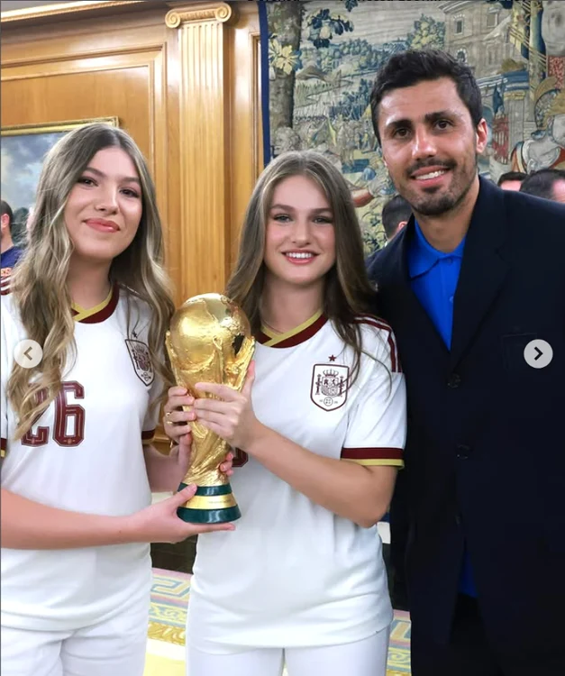 Infanta Sofia, Prințesa Leonor și Rodri foto Instagram