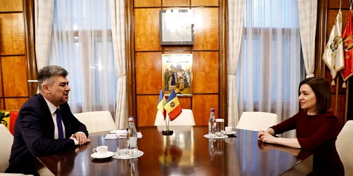 Marcel Ciolacu și Maia Sandu FOTO Twitter Guvernul Romaniei jpg