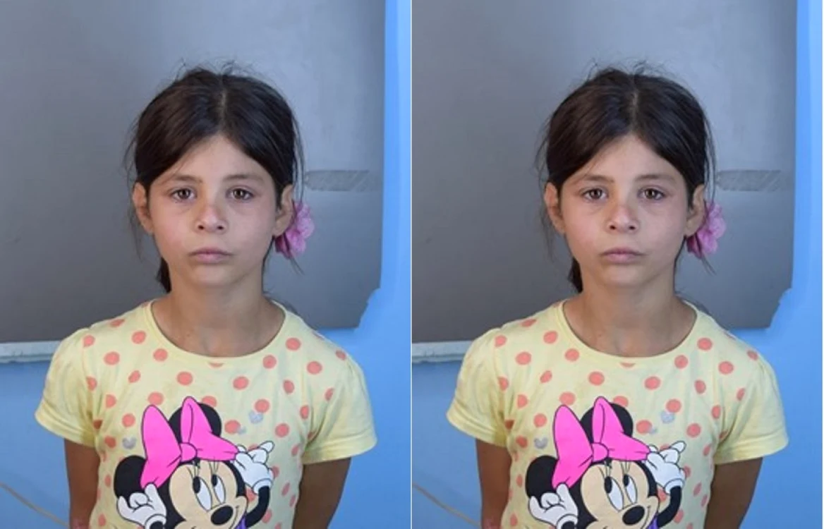 Bianca Elena Porumbiţă de 12 ani din Râmnicu Vâlcea obişnuieşte să fugă deseori de acasă de ani de zile Foto Adevărul - credit Poliţia Vâlcea