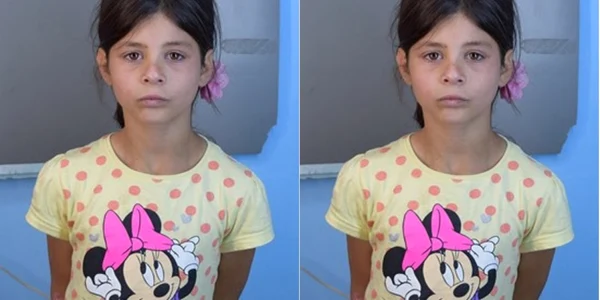 Bianca Elena Porumbiţă de 12 ani din Râmnicu Vâlcea obişnuieşte să fugă deseori de acasă de ani de zile Foto Adevărul - credit Poliţia Vâlcea