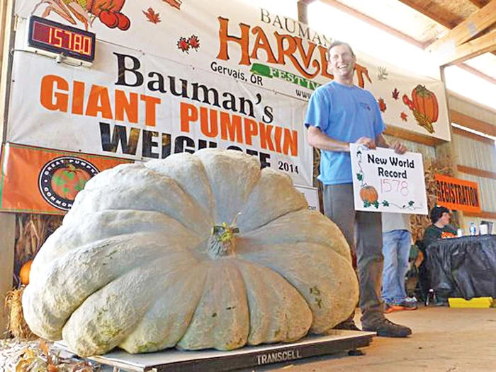 
    Dovleacul are asigurat un loc în Cartea Recordurilor  