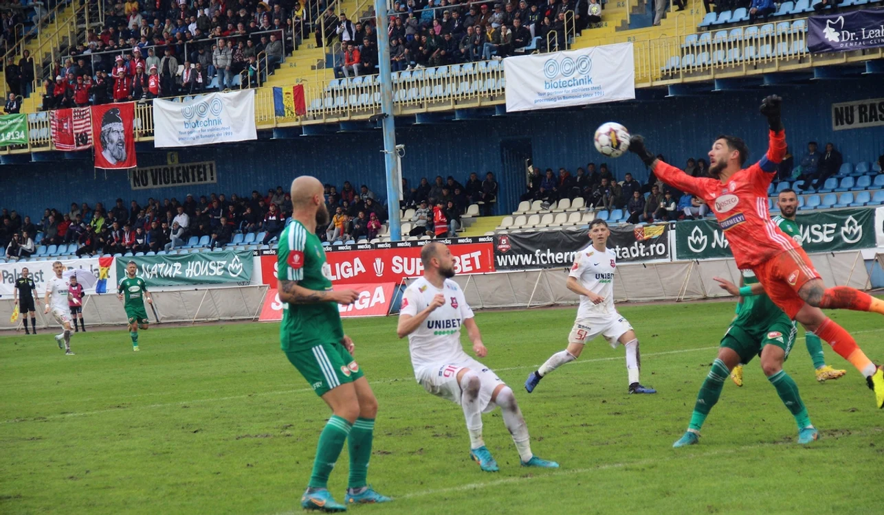 FC Hermannstadt, prima înfrângere în 11 meciuri (FOTO: Sportpictures)