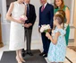Prințesa Charlene de Monaco, drăgăstoasă cu un bebeluș.
