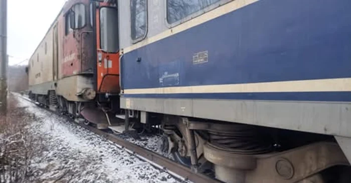 Un tren a deraiat în Covasna. Foto: Covasna Media