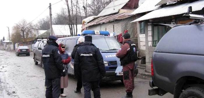 Bărbatul a fost prins de jandarmi FOTO Arhivă Adevărul