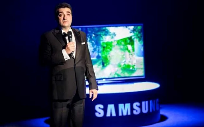 Victor Armăşelu, Samsung România, la prezentarea noilor televizoare.