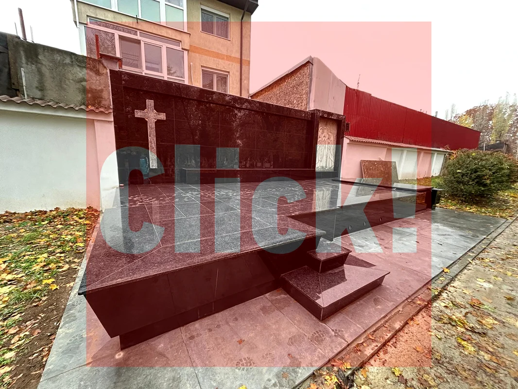 Așa arată cavoul lui Silviu Prigoană din Cimitirul Evanghelic Lutheran foto: Click!
