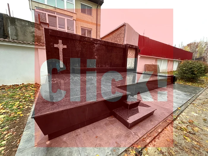 Cavoul lui Silviu Prigoană din Cimitirul Evanghelic Lutheran Foto: Click!