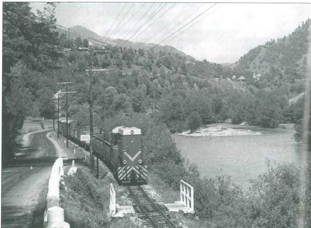 Trenul Mocănița pe Valea Arieșului FOTO Arhivă