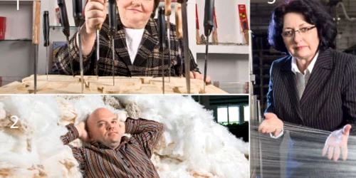 Cei trei manageri, Carmen Barb (1), Mihai Lotrean (2) și Valeria Frăţilă (3)