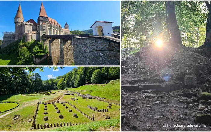 Castelul Corvinilor, Sarmizegetusa Regia și Piatra Roșie. Foto: Daniel Guță. ADEVĂRUL