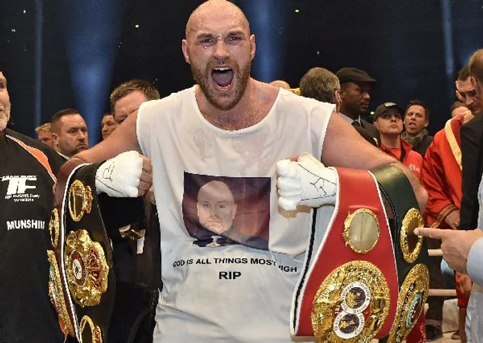 
    Tyson Fury este noul campion mondial al greilorFOTO: AP  