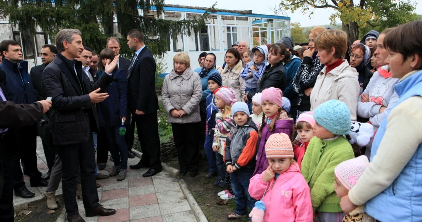 Grădiniţa din Săiţi, raionul Căuşeni, a ars din cauza unui scurtcircuit FOTO: gov.md
